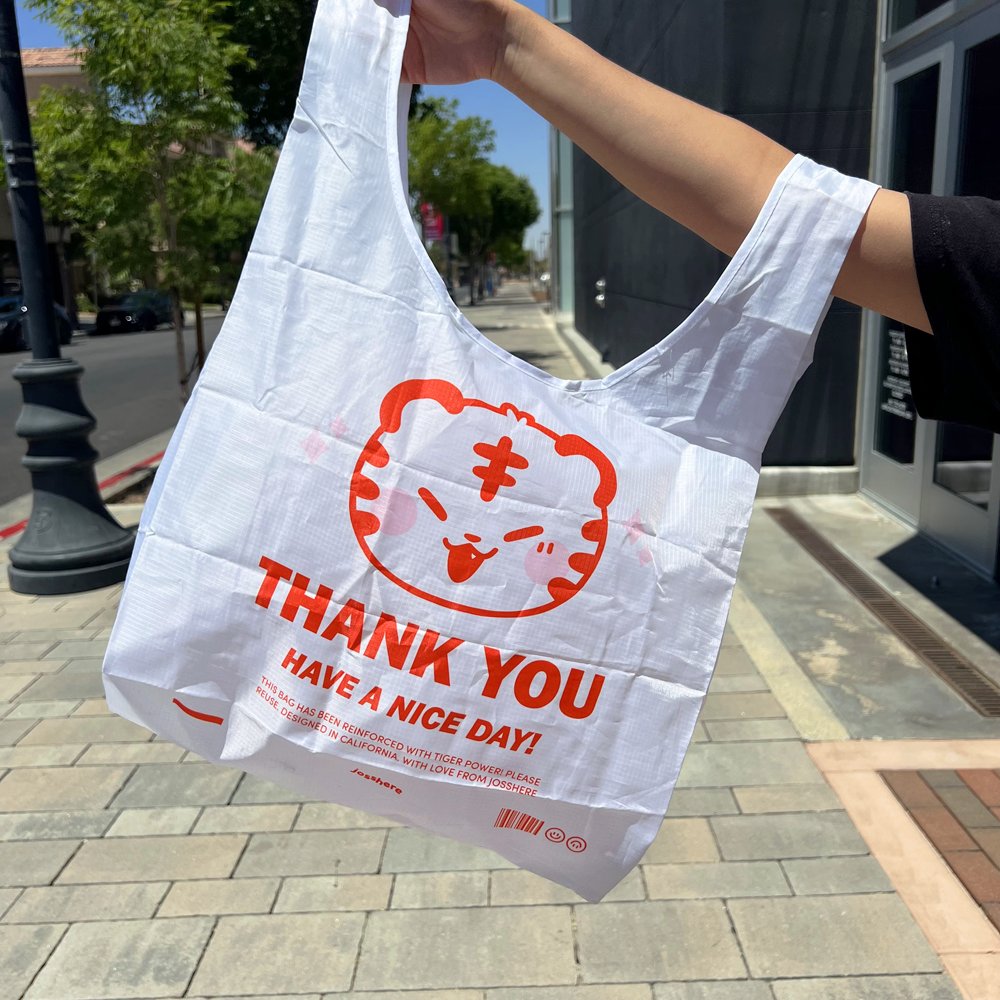 shop is now open again with a few new stickers and some reusable tiger bags 🐅 