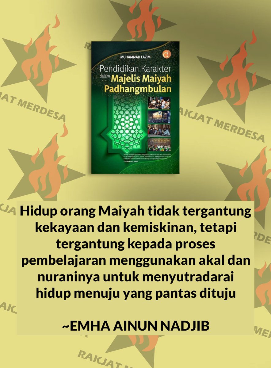 RakjatMerdesa's tweet photo. Bikin campaign yuukk!! terbuka bagi siapa saja. Kawan2 boleh donasi berapa saja jumlahnya, yg hasilnya nanti untuk menghibahkan buku ini ke sekolah2. 
Kawan2 bisa kirim via DANA ke no dibawah ini, jangan lupa kasih keterangan "hibah buku"

No DANA : 082240390415

Bantu Retweet !! https://t.co/IQNndlG0Ba