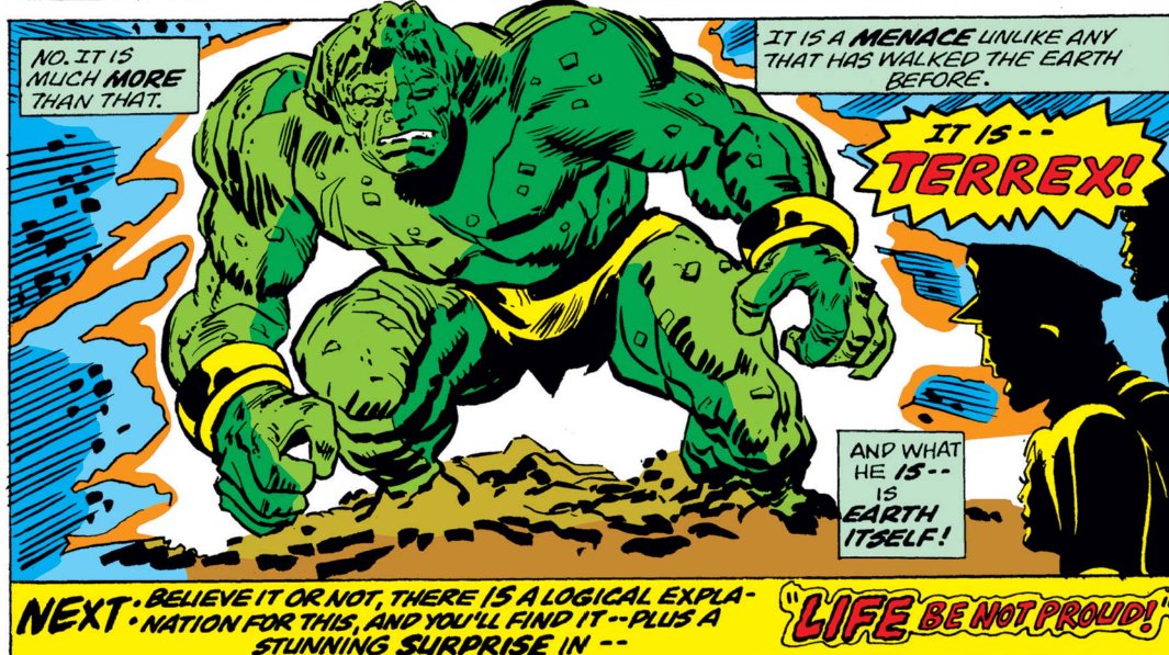 MarvelADay's tweet photo. #MarvelADay #DD105
One last player enters the field...the terrible Terrex! Chas will have more Daredevil for you on Monday, but first, join Mike tomorrow for...the Savage Sword of Conan!
JH https://t.co/sPYSSDX37R