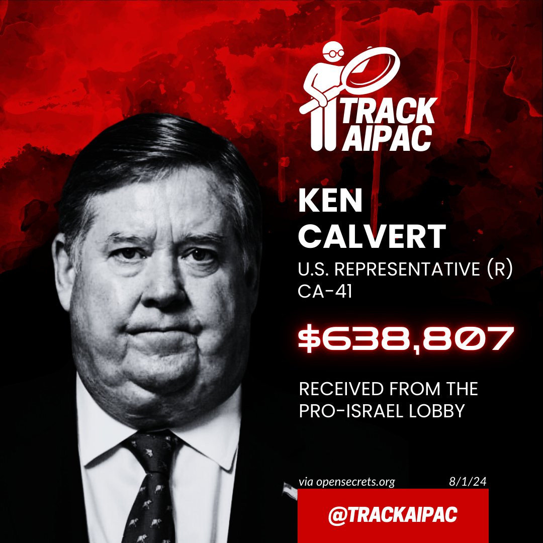 TrackAIPAC's tweet photo. @WillRollinsCA Ken Calvert                Will Rollins
                            🤝
              Supporting genocide https://t.co/rS5wtoDTSH