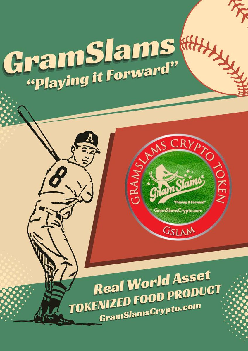Kryptoo_kingg's tweet photo. Tired of broken promises in crypto? $GSLAM is here with true, asset-backed guarantees. #CryptoRevolution #GSLAM #Blockchain #GramSlams #RealWorldAssets #PlayingItForward #Cryptocurrency #Tokenization #DigitalAssets #BlockchainTechnology https://t.co/d0GfHJ2ZwP
