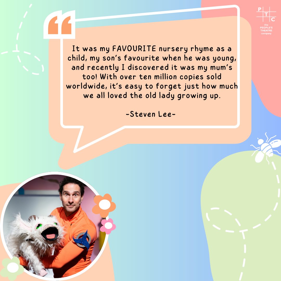 🎭 Fun Fact from Our Director! 🎭

Did you know "There Was an Old Lady Who Swallowed a Fly" holds a special place in Steven Lee's heart? 💖✨

#theatre #FamilyFun #OldLadyWhoSwallowedAFly #Nostalgia