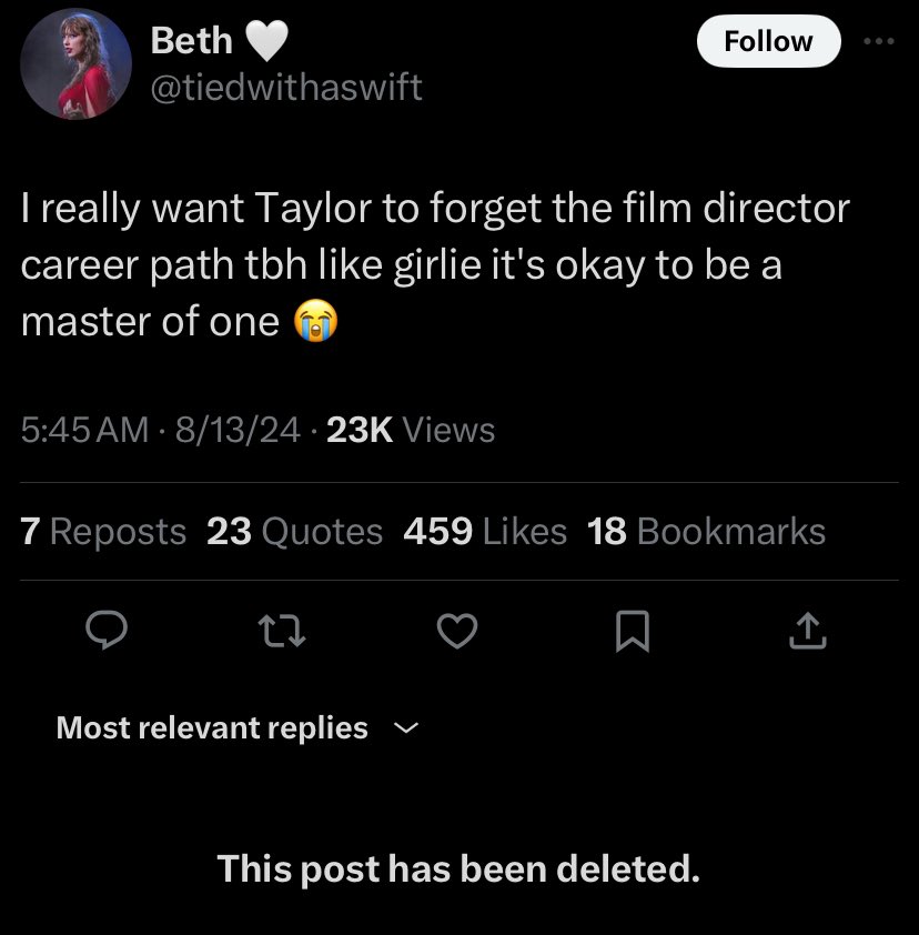 she'd literally slay as a film director