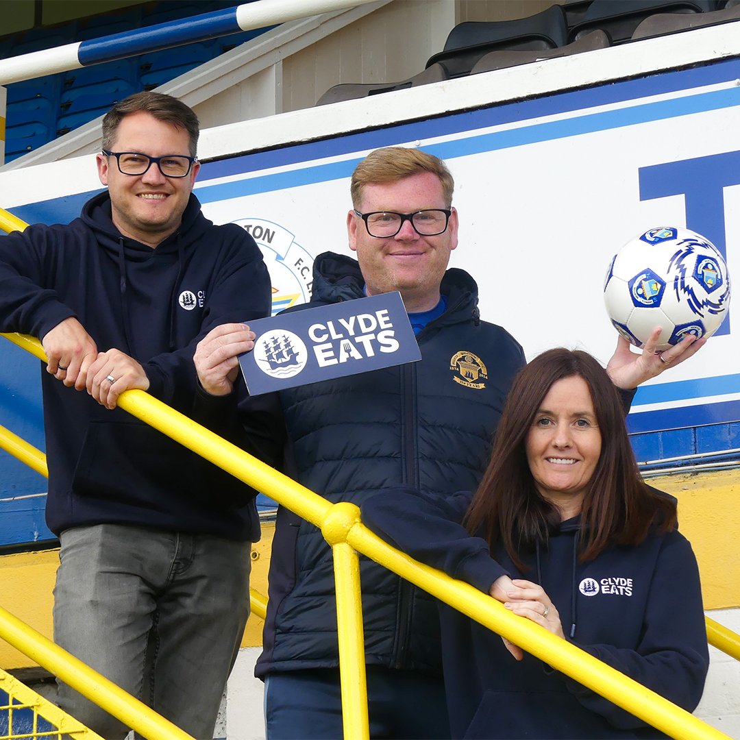 Local business Clyde Eats and Greenock Morton Women FC today announce a partnership that sees the iconic Inverclyde brand become Main Sponsor of our women’s first team.

➡️  bit.ly/3M6gSm4