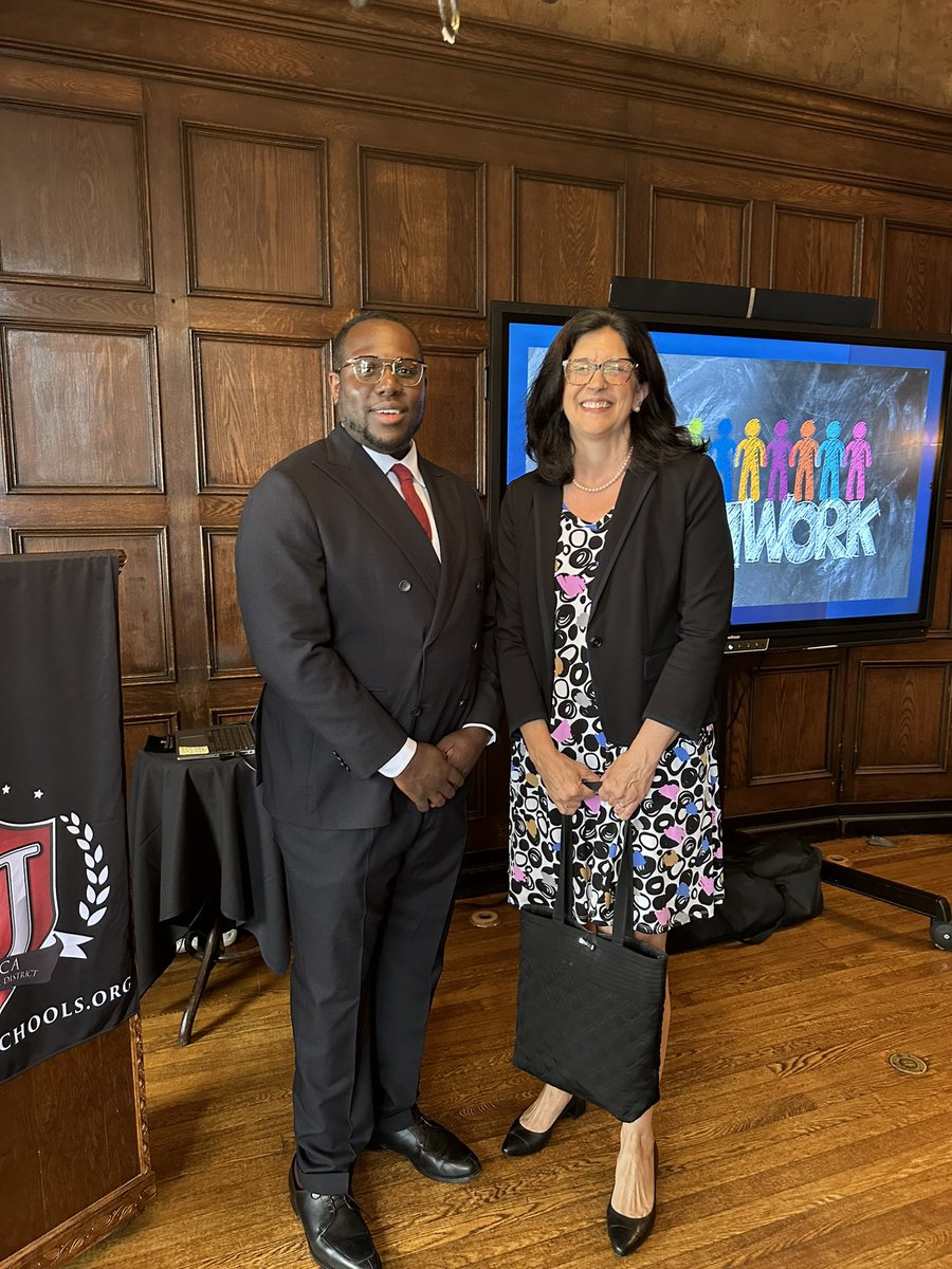 It is a great pleasure to welcome our new Utica City School District Superintendent, Dr. Christopher Spence, to the Big 5!  We look forward to working with him and supporting his vision for the District.