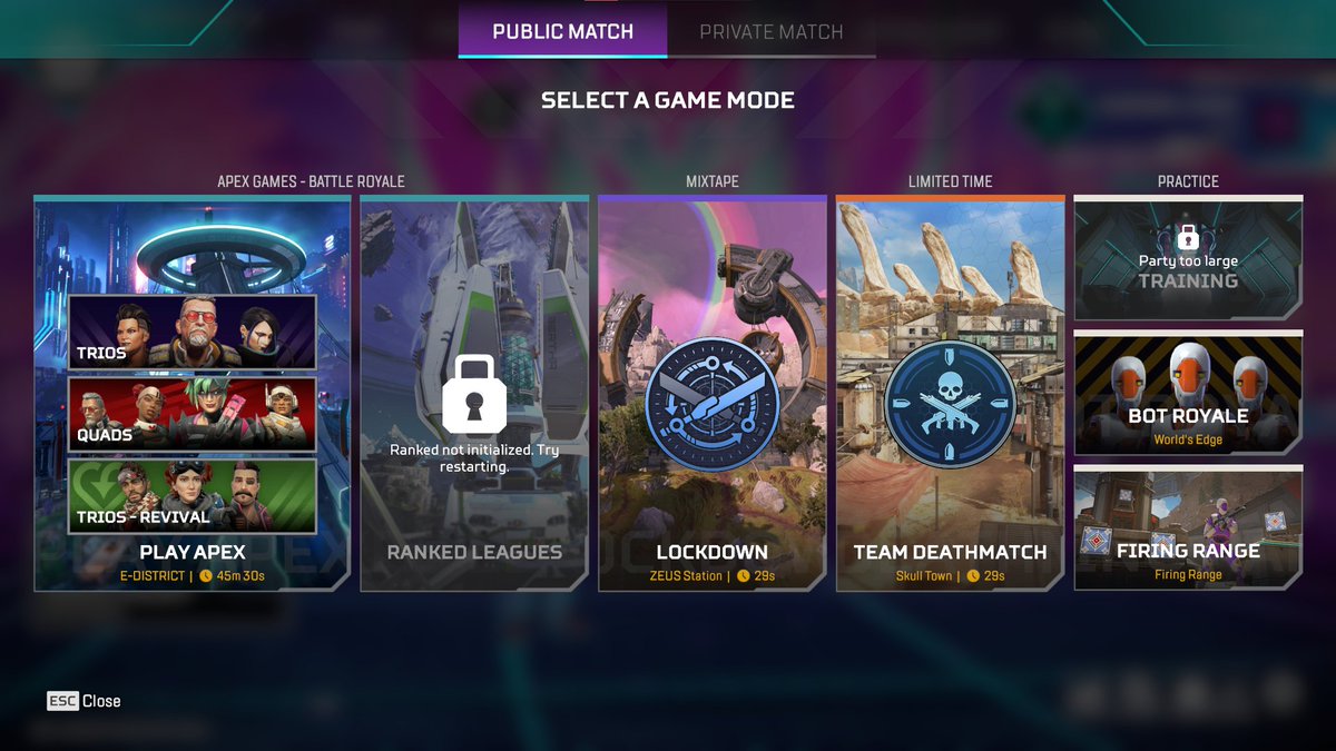 noarin185's tweet photo. @Respawn @PlayApex im still cant do rank https://t.co/Wev9FMBEJQ