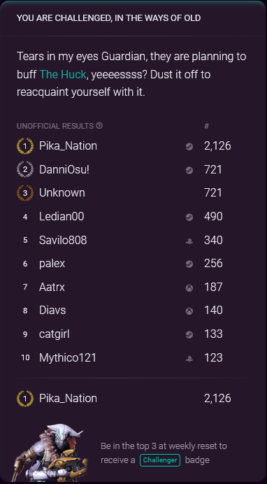 Pika_Nation, Huckleberry King, No Scope Enthusiast tweet media