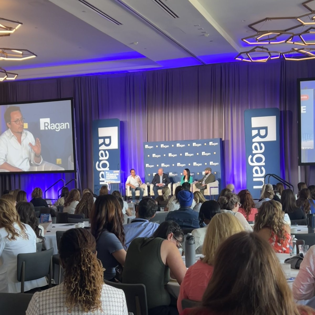 What an honor to be a part of a panel on shared communication goals at <a href="/RaganComms/">Ragan.com</a> The Employee Experience Conference! My favorite part is meeting @adp clients while sharing best practices.