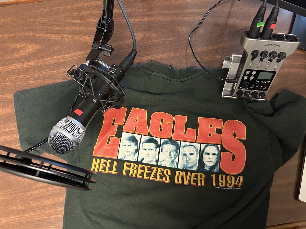 NeffJeremy's tweet image. Aug 13 1994 I was in the crowd enjoying the newly reunited Eagles. Aug 13 2024 @ErinWortman and I dropped Episode 1 of @EnnisBritton On the Call Season 3. Which was the better performance? You can check (it) out anytime you like…on your favorite podcast platform.