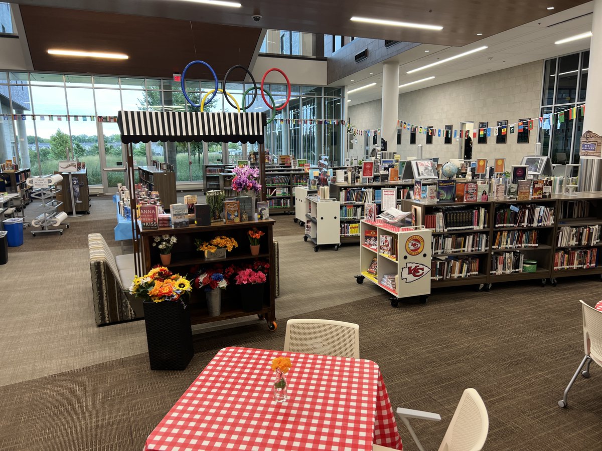 Olathe West Library tweet media