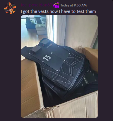 IceUpdatesCx's tweet photo. All the vests have arrived just in time https://t.co/ItOwujBGT5