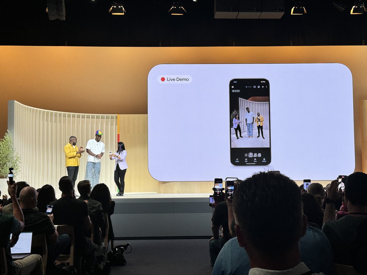 TechWeLike's tweet image. The new "Add Me" feature is available at launch on the Pixel 9 series. Here's @JimmyButler demoing the feature #MadeByGoogle
