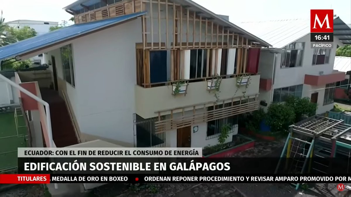 FuturoLatinoame's tweet image. #AT #LivingLab #Galápagos | 🏫🌱 Conoce el reportaje realizado por @Milenio acerca del proyecto @livinglabgps y entérate cómo con práticas sostenibles se redujo la temperatura en un aula de la escuela Galo Plaza Lasso en #Galapagos 🏝️💚

🔴📹 Míralo aquí: bit.ly/3YDo6Wl