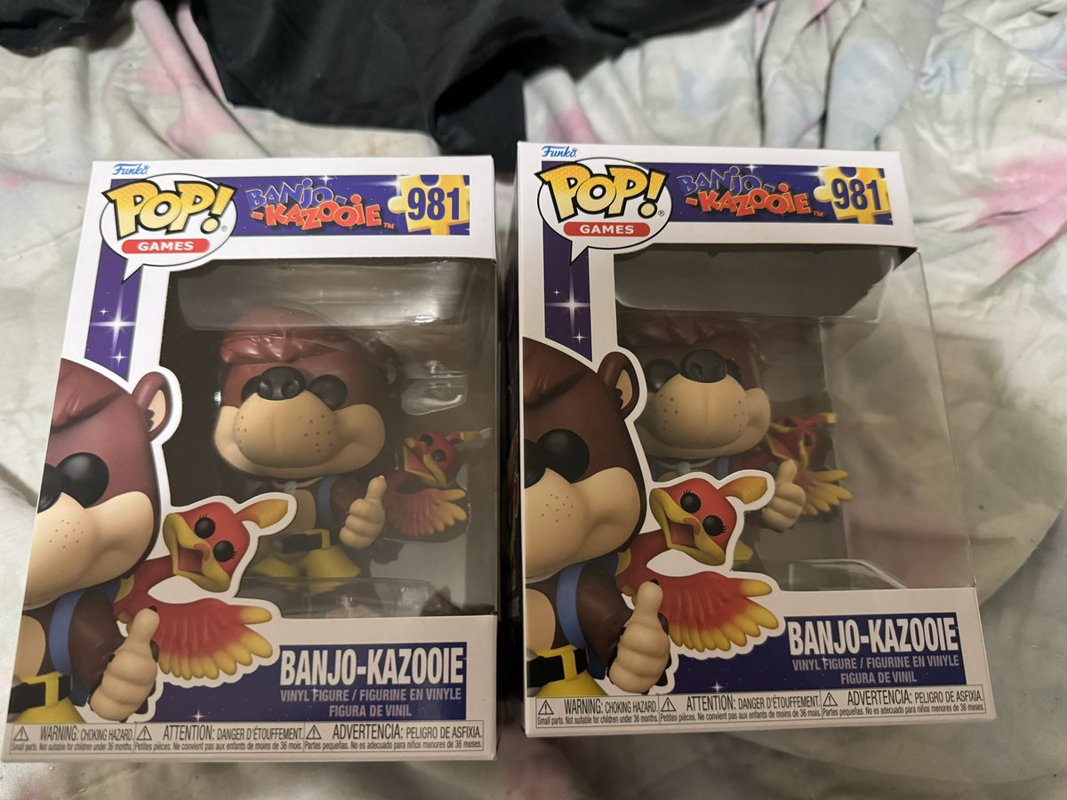 RareFanDaBase's tweet image. I swore I’d never buy a single PoP! figure, but then this happened and I couldn’t possibly resist… #BanjoKazooie