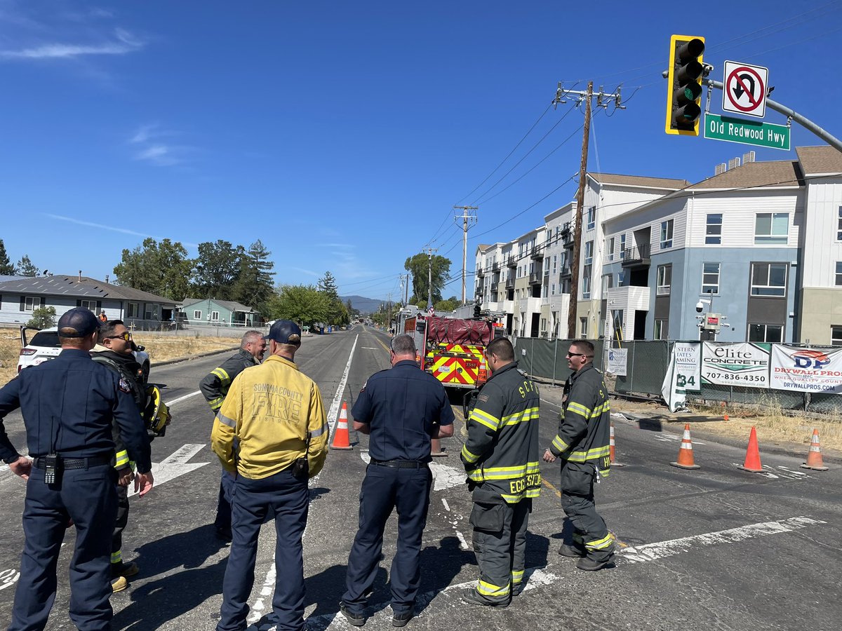 Sonoma County Fire District tweet media