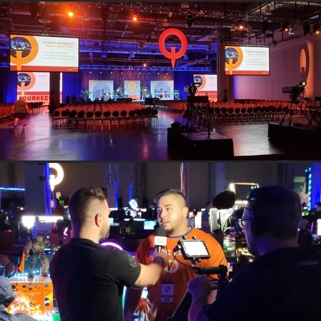 GameQraft's tweet image. QuakeCon is always a great time. We got to meet with community and watch a private viewing of a NEW unseen Doom The Dark Ages trailer. Thanks to everyone that visited and complimented our 3Dfab creations. A lot of work on the road ahead, so let's get to it! Until next year!!