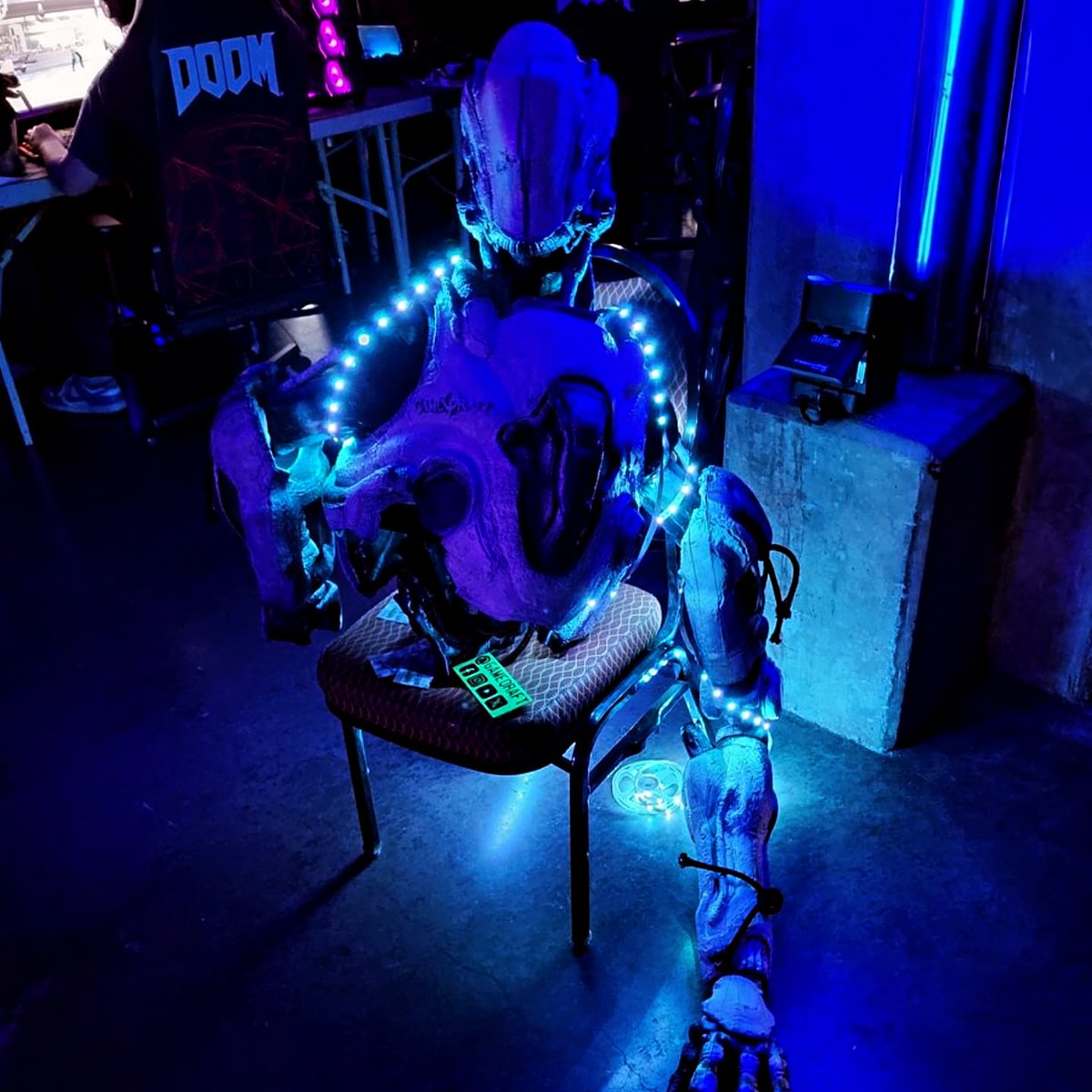 GameQraft's tweet image. QuakeCon is always a great time. We got to meet with community and watch a private viewing of a NEW unseen Doom The Dark Ages trailer. Thanks to everyone that visited and complimented our 3Dfab creations. A lot of work on the road ahead, so let's get to it! Until next year!!