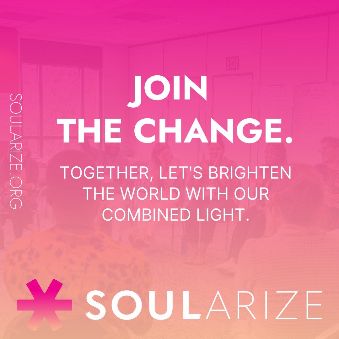 🌟 Join the Change! 🌍✨ Together, we can brighten the world with our combined light. Be part of a movement that transforms and inspires!

Discover more and get involved: soularize.org

#JoinTheChange #BrightenTheWorld #PositiveImpact #TogetherWeCan #ShineBright