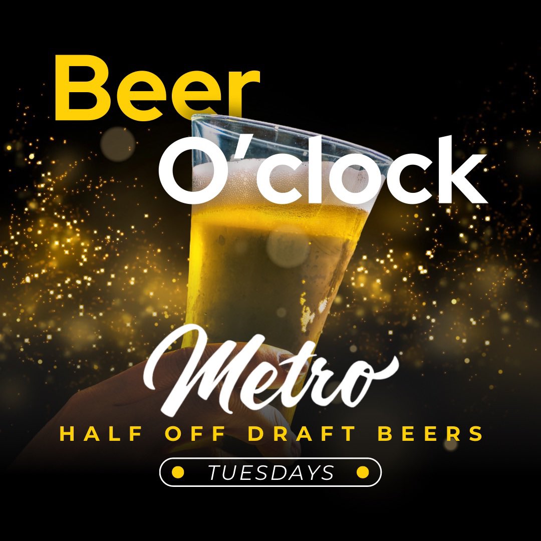 metroindy's tweet photo. Stop over for an after work beer…. Would love to see ya.  Open at 5pm #HalfOffDrafts #MassAveIndy #Indy #DrinkSpecials https://t.co/4A6qvO0GXS