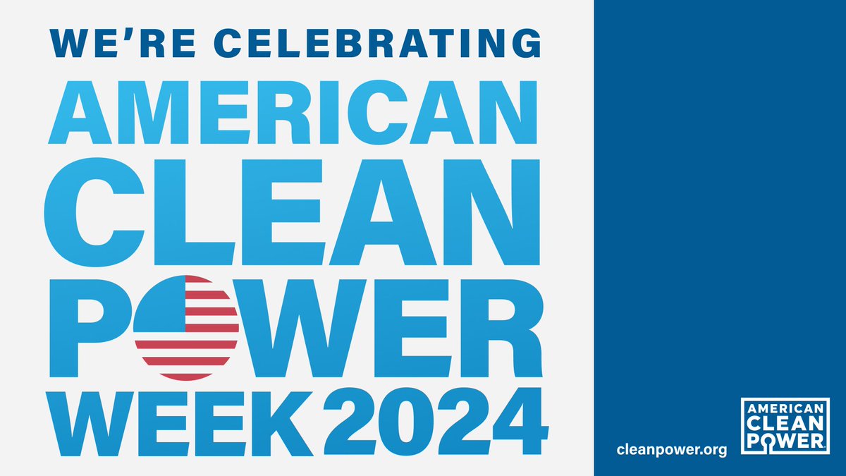 Proud to celebrate American Clean Power Week with longtime partner <a href="/USCleanPower/">American Clean Power (ACP)</a>! As a board member, I’m thrilled to see how building more #windenergy and #solarenergy is benefiting local economies and communities across America. #PowerTheEconomy #ACPW24

us.orsted.com/renewable-ener…
