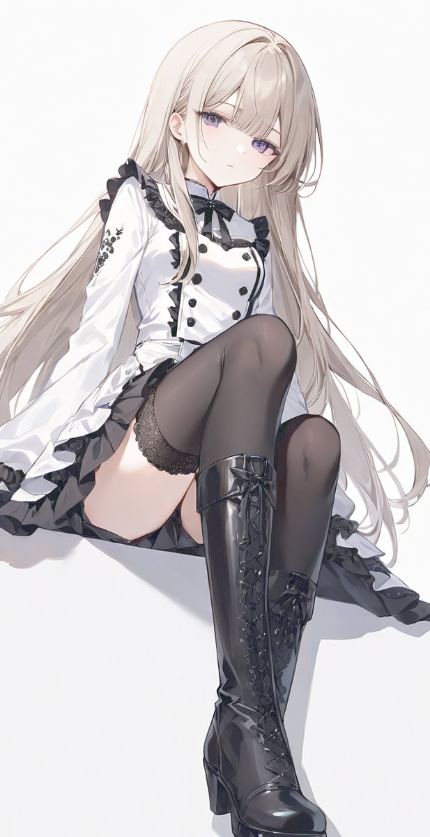 lion_sey's tweet photo. ホワイトゴシックの彼女 https://t.co/qqcFHdJ3A4