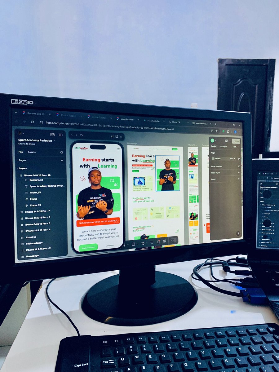 DanielUXdesigns's tweet image. Engrossed in refining the latest UI/UX design - every detail counts! Stay tuned for the unveiling. 🎨💻 #DesignInProgress #UIUX