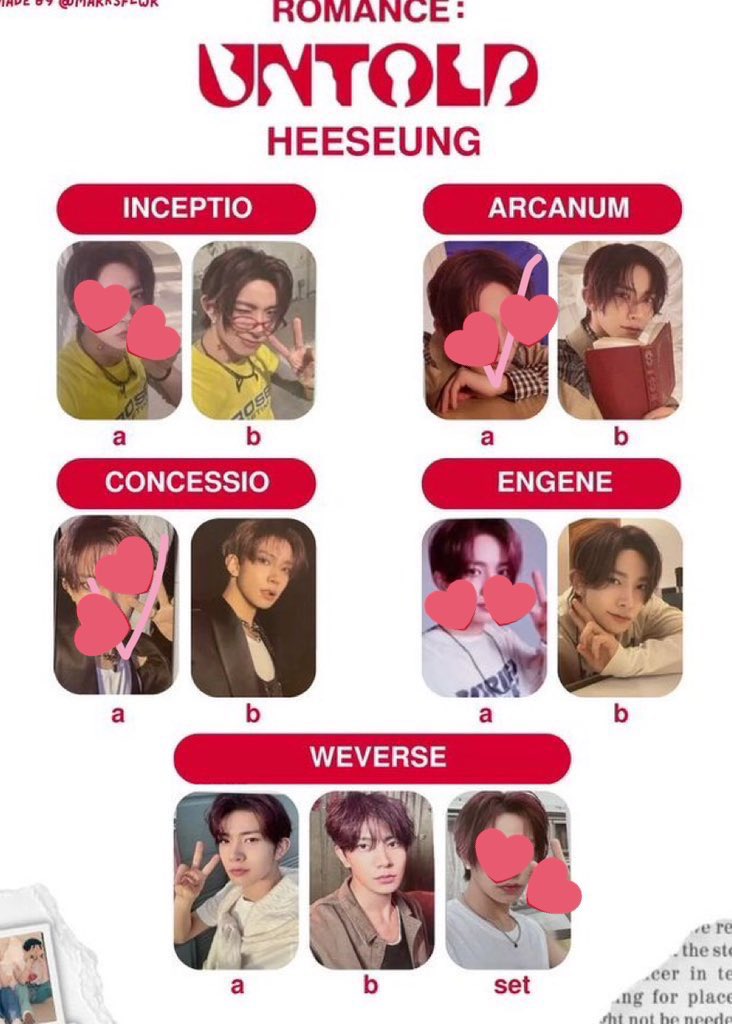 Heeseung PC satin almak icin ariyorum😞😞  elinizde satmak istediginiz heeseung pc SI varsa yazabilrsiniz. Son albumden elimde ustu kapali olanlara var. Goren rt leyebilirmi lutfen 😭😭 <a href="/enhypentradetr/">enhypen takas & satış</a> @enhasatistakas <a href="/enhypensatistr/">enhypen satış & takas</a>