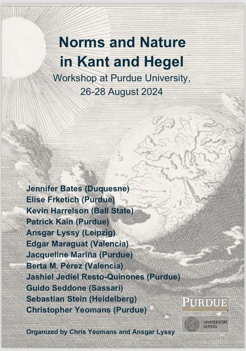 EEUU🇺🇸:

𝐖𝐨𝐫𝐤𝐬𝐡𝐨𝐩 "𝑵𝒐𝒓𝒎𝒔 𝒂𝒏𝒅 𝑵𝒂𝒕𝒖𝒓𝒆 𝒊𝒏 𝑲𝒂𝒏𝒕 𝒂𝒏𝒅 𝑯𝒆𝒈𝒆𝒍"