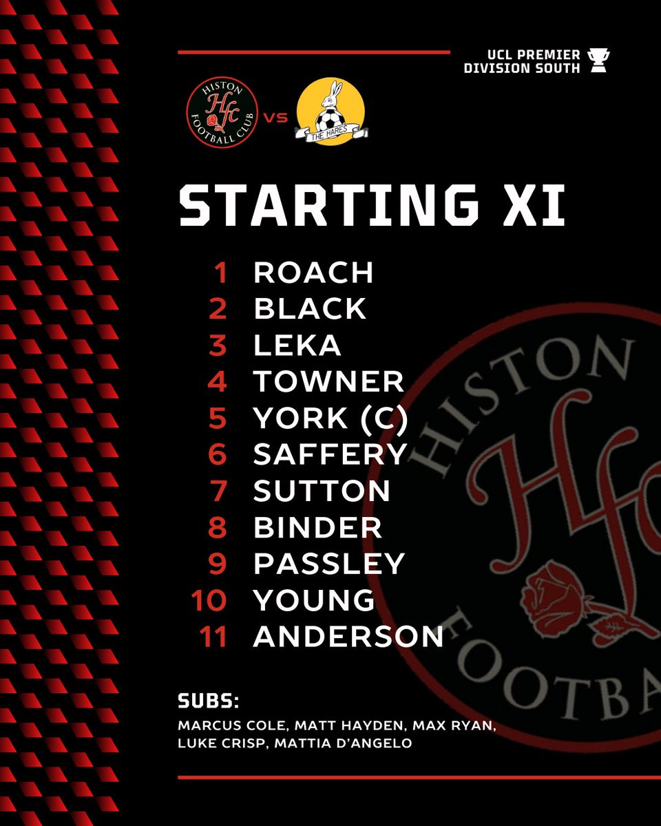 Histon Football Club tweet media