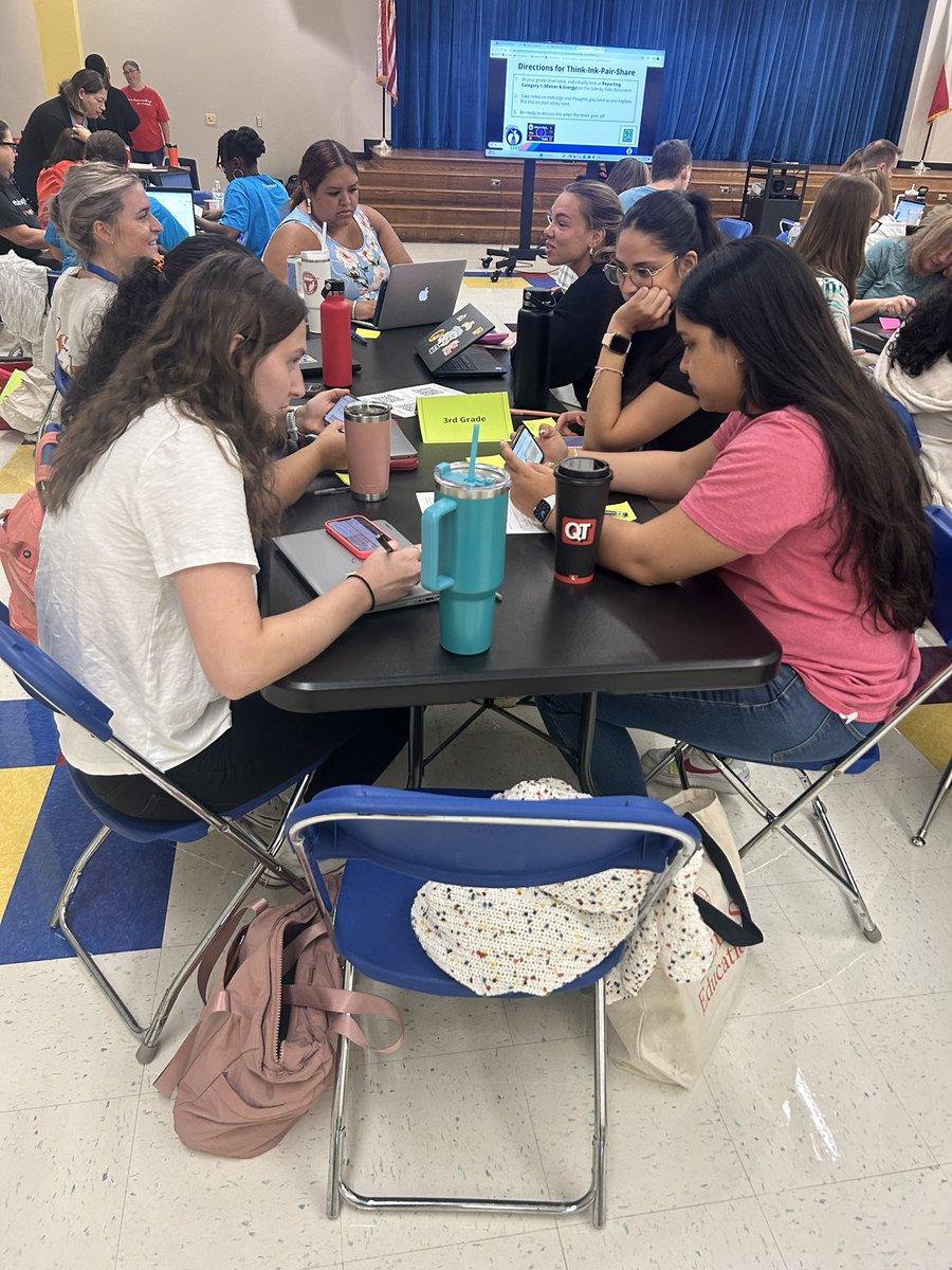 It’s been a great day of science learning at <a href="/OvertonElem/">OvertonElem</a>! Participants were engaged and focused on student learning 🥼🧪🔬<a href="/AndrewsElem/">Andrews Elementary</a> <a href="/HarrisES_AISD/">HarrisElem_Aisd</a> <a href="/BlantonElem/">Blanton Elementary</a> <a href="/JordanElementar/">Dr. Barbara Jordan Elementary</a> <a href="/JJPickleECP/">James Jarrell Pickle Elementary School</a> <a href="/AustinISD/">Austin ISD</a> <a href="/MsWendyDMills/">Wendy Mills</a> <a href="/AustinISD/">Austin ISD</a> <a href="/AISDMultilingue/">AISD Multilingual Ed</a> <a href="/WeAreAISD/">Austin ISD Office of Talent Strategy</a>
