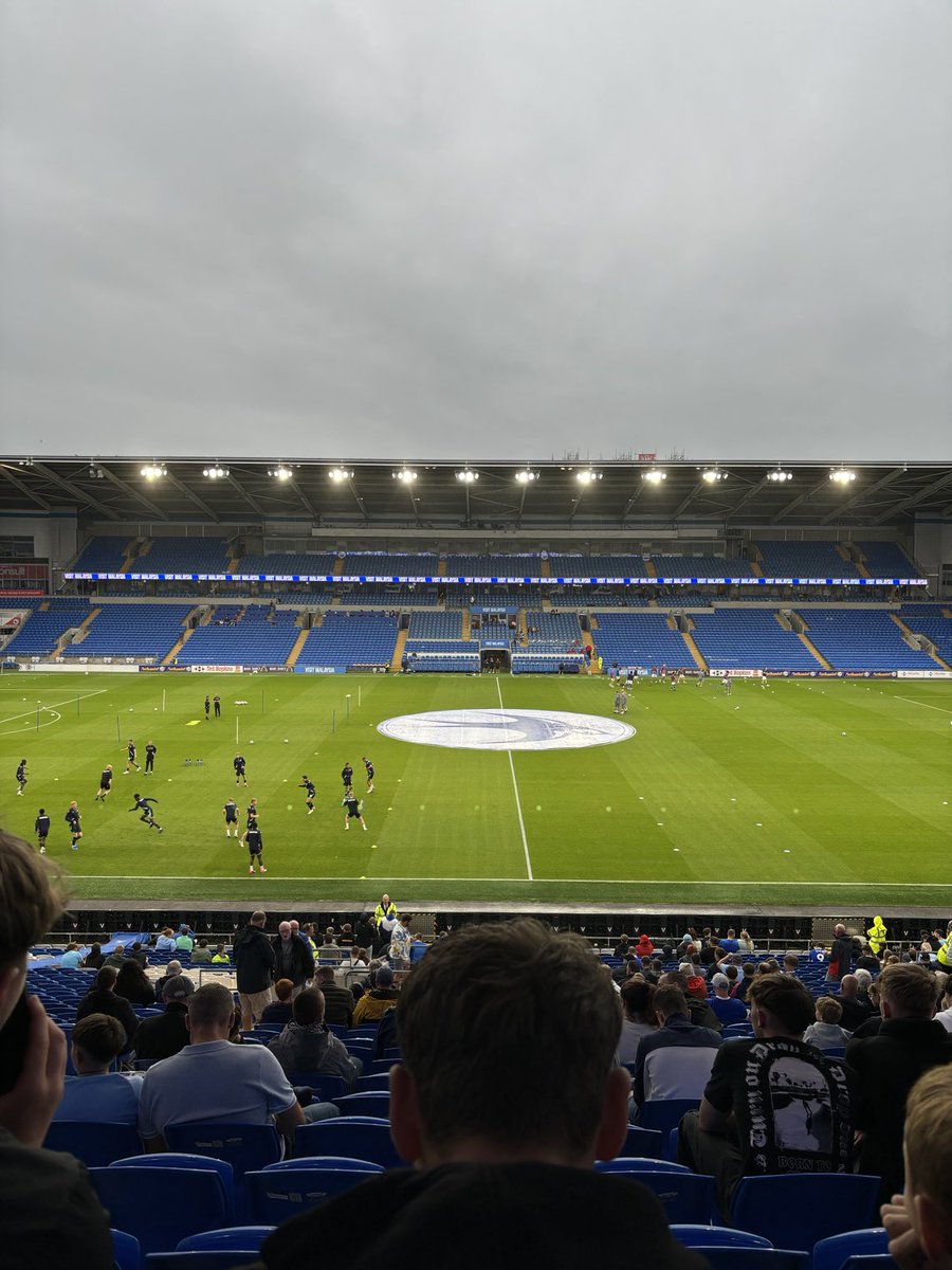 First home game of the season for us ⁦<a href="/CardiffCityFC/">Cardiff City FC</a>⁩ v ⁦<a href="/Official_BRFC/">Bristol Rovers</a>⁩