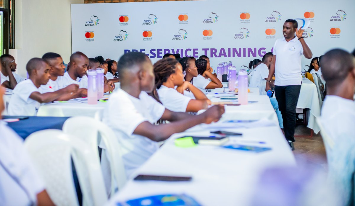CorpsAfricaRda's tweet photo. Yesterday, marked the beginning of an enriching and exciting experience as CorpsAfrica/Rwanda's Cohort 6 Volunteers have started their Pre-Service Training (PST), during which they will be equipped and empowered with skills to facilitate the sustainable change. This cohort will comprise 110 local trainees, including 10 Exchange Volunteers from @CorpsafricaM, CorpsAfrica/Kenya @CorpsAfricaGh, @CorpsafricaSen, and @CorpsafricaU.

#ThisIsCorpsAfrica
#PST24