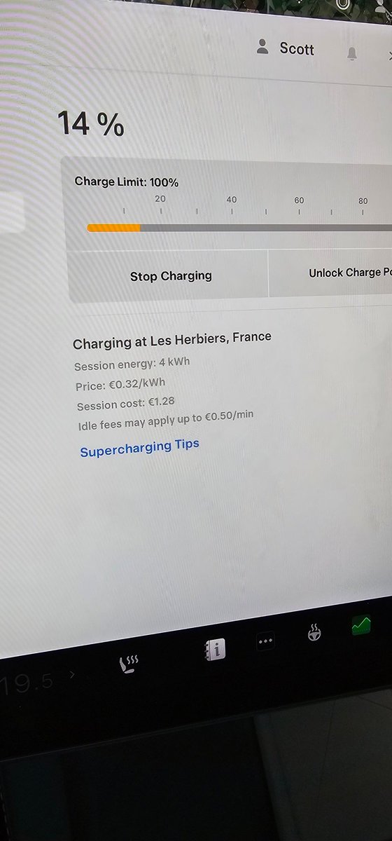 Good charge rate 🔌⚡️ <a href="/teslaeurope/">Tesla Europe & Middle East</a> @