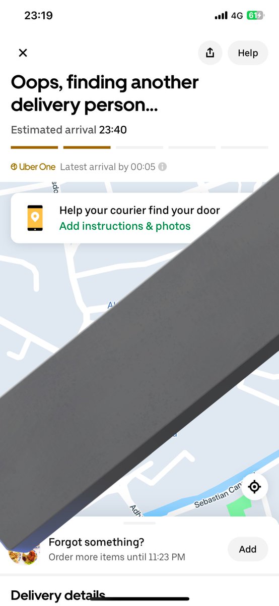 Dear <a href="/UberEats/">Uber Eats</a>  i order some food through ur app that delivery person txt me and asked the payment method i said card he cancelled the  delivery this is 2 time happened to me then i got my order from another person i have some screenshots too

#UberEats
#badserviceofUbereats