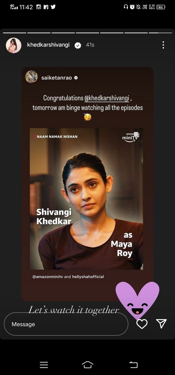 Khushboo_375's tweet photo. "let's watch together" ๐
Her biggest supporter ๐ซ
#saishiโค๏ธ๐ #saishivangi #saishiโค๏ธ #saishi #SaiKetanRao #SKRSLAYERS https://t.co/APPwgCkLA5