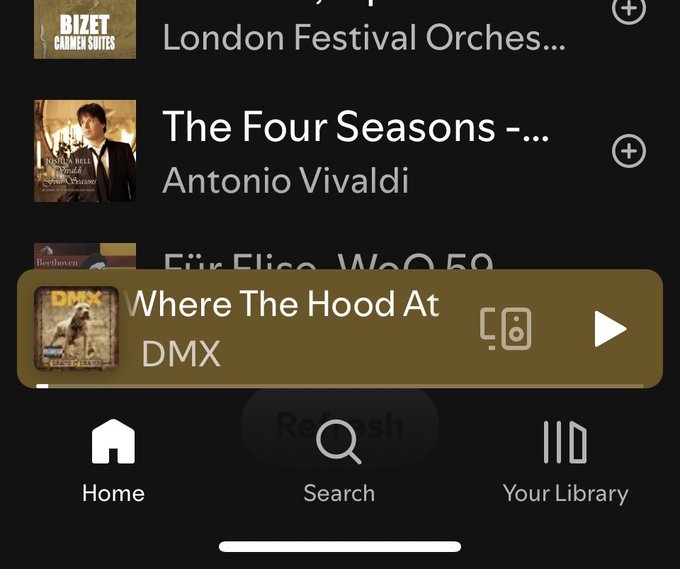 Was trying to relax last night to classical music. The playlist ran out and it went to suggestions which<a href="/tag/adhd"class="tags"><span>#adhd</span></a>
