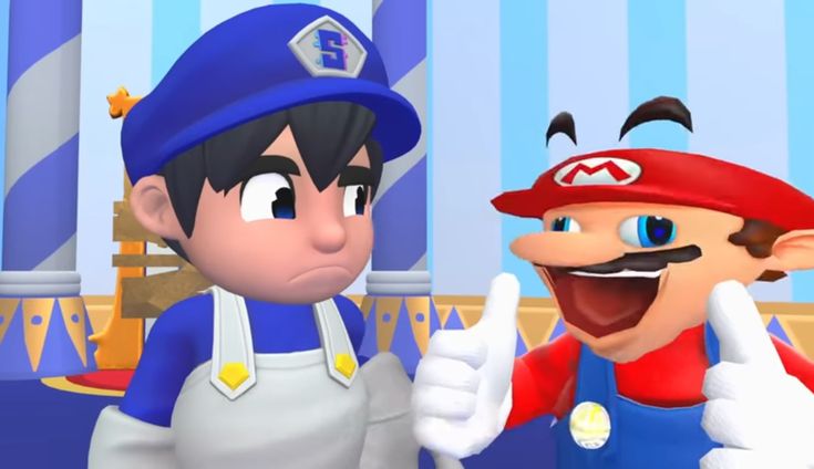 maoru_15's tweet photo. IT'S THEM!!💙❤🔥
#SMG4 #smg4mario https://t.co/9yKnv36AnK