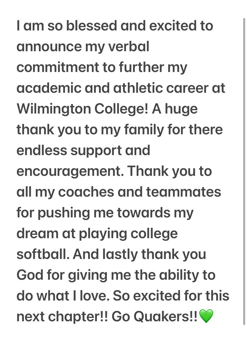 Megan Spence 2025 (@_megspence) on Twitter photo Next 4! Go Quakers!!π
<a href="/CincyDoomTowe/">Cincy Doom Premier - Towe</a> <a href="/DubC_CoachMeg/">Megan Warren</a> <a href="/DubC_Softball/">Wilmington College Softball</a> @tayywatts Next 4! Go Quakers!!π
<a href="/CincyDoomTowe/">Cincy Doom Premier - Towe</a> <a href="/DubC_CoachMeg/">Megan Warren</a> <a href="/DubC_Softball/">Wilmington College Softball</a> @tayywatts