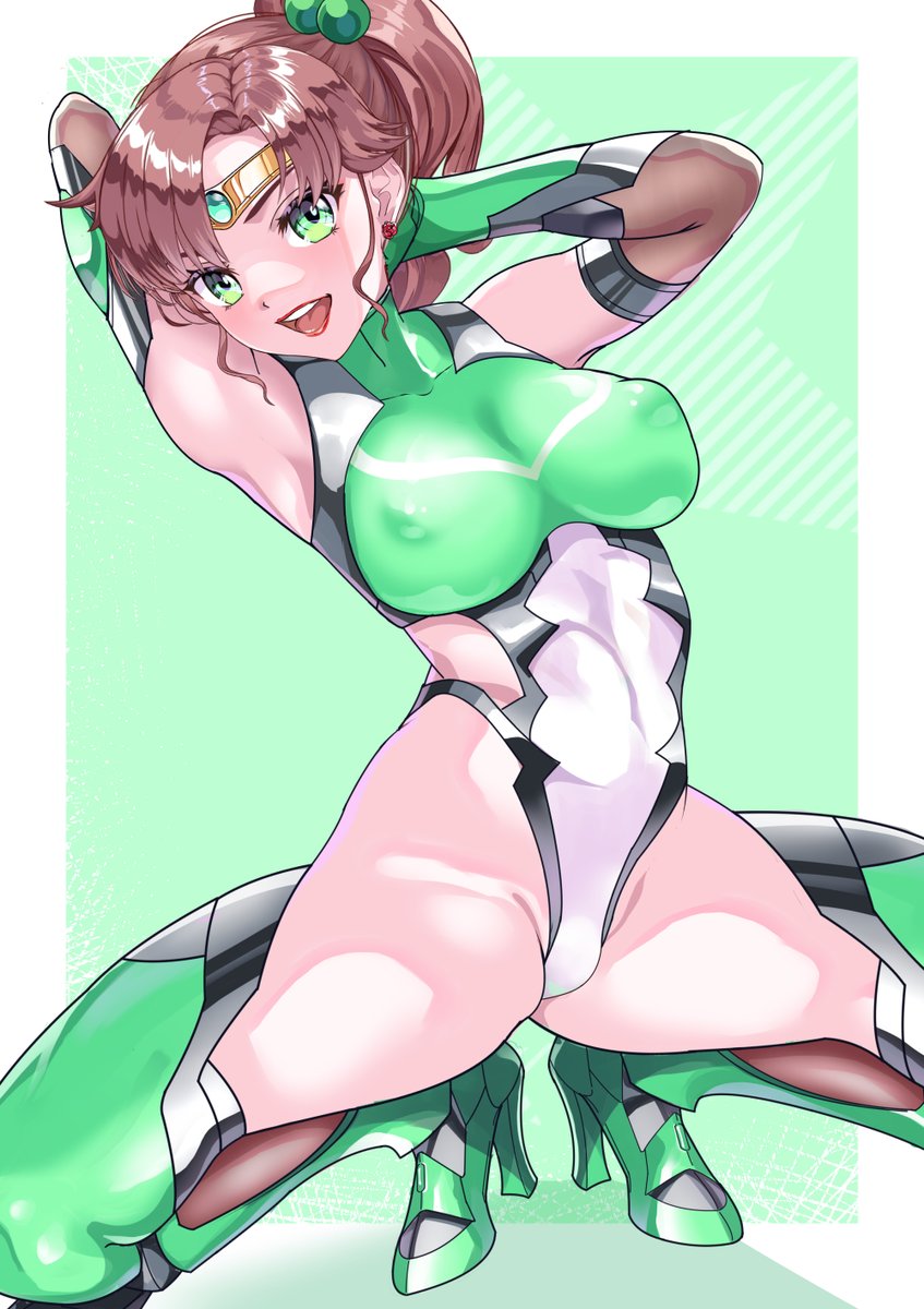 おはようございます❤(#^.^#)
お色気ポーズまこちゃん❤うふっ❣❣

#セーラー対魔忍ジュピター 