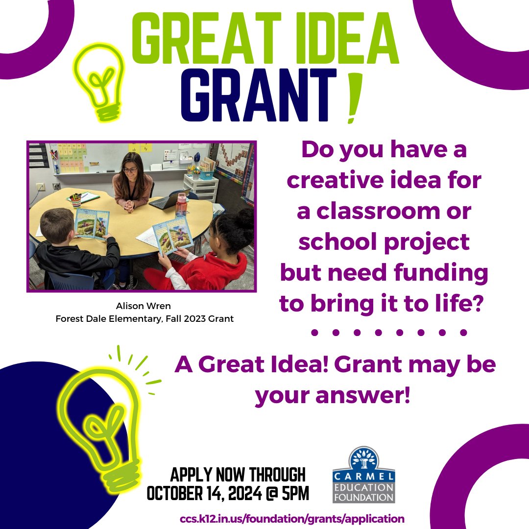 Carmel Education Foundation tweet media