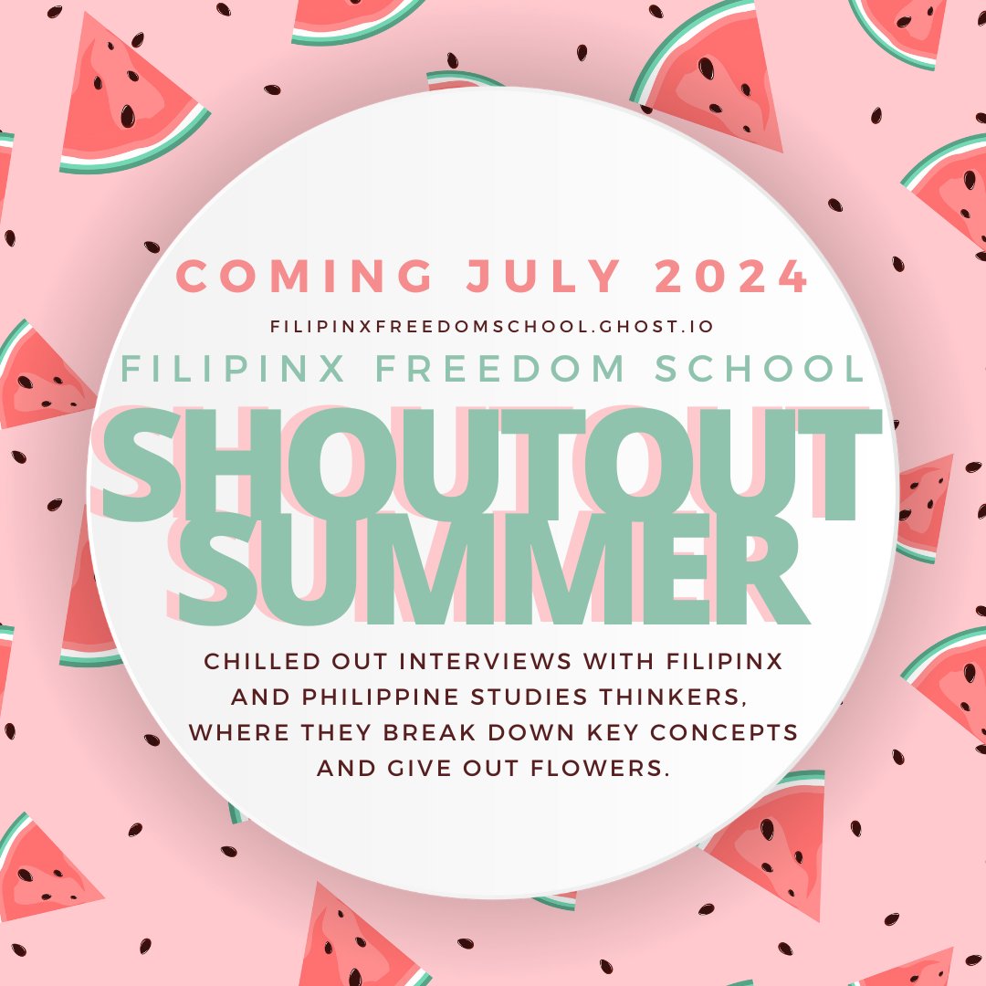 FilipinxFreedom's tweet photo. Have you checked out Shoutout Summer?

Four episodes are already up!

Mark Sanchez: https://t.co/rzP6nHYxaw
Josen Diaz: https://t.co/4fceikKmBi
Rick Baldoz: https://t.co/Jee2f9VZAr
Adrian De Leon: https://t.co/kyrOh8DdU7 https://t.co/gzS49HKOES