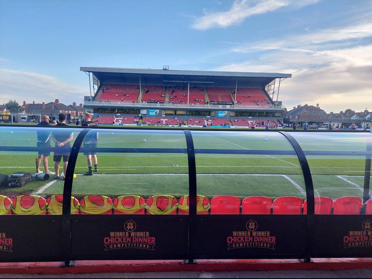 Here we go! Grimsby vs Bradford City in the Carabao Cup. A rare solo outing today. 52/92.