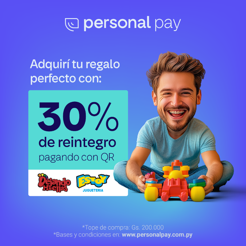 personalpaypy's tweet photo. ¡Aprovechá el 30% de reintegro en estos locales y disfrutá un fin de semana de pura diversión! #PersonalPayPy