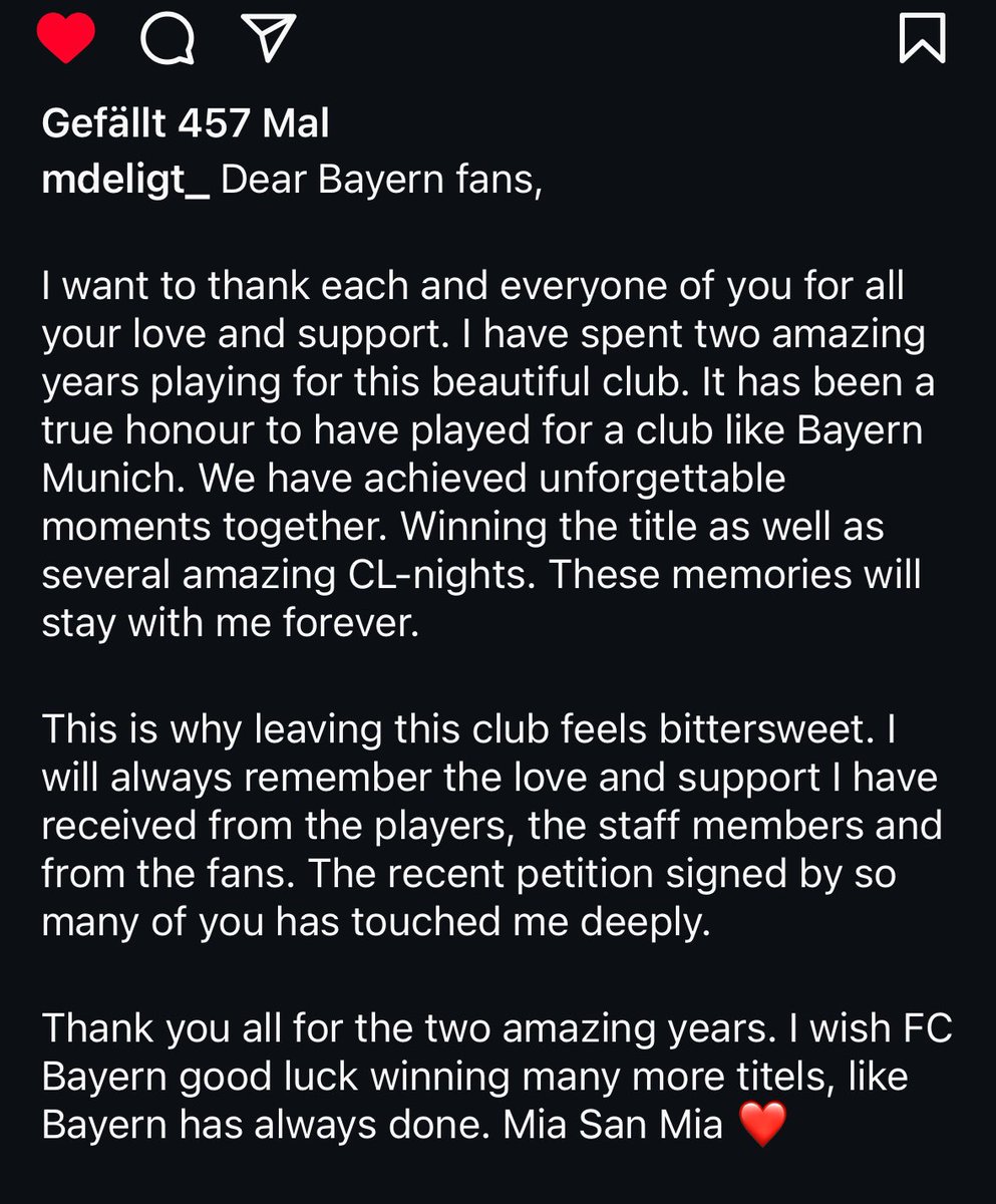 Thank you for Everything Matthijs.🥹❤️