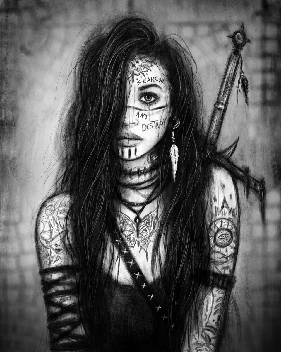 JustinGedak's tweet photo. 40% off sale for prints at @inprnt right now!

Check it out here: https://t.co/N6PRtv58A0

#inprnt #goth #inked #warrior #portrait #digitalpainting #longhair #tattoos #gothgirl https://t.co/KHl118ljTk