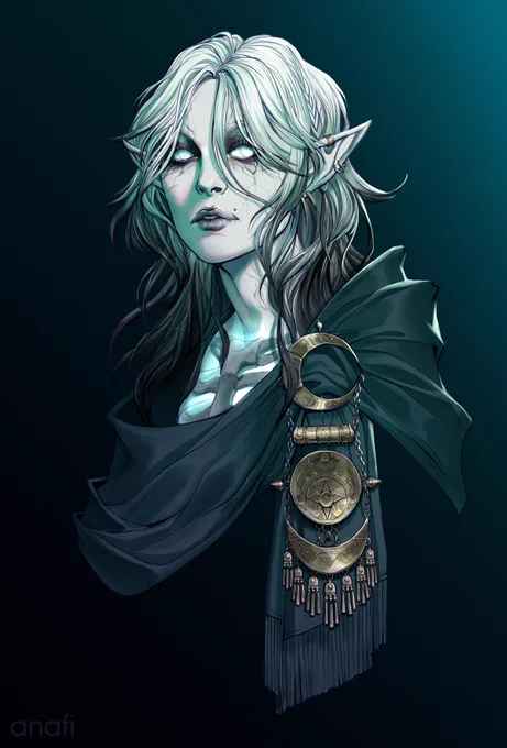 Delor some years before I played her vs Delor by the end of her campaign  