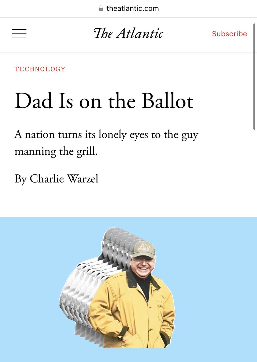 alysagvillelli's tweet photo. This article sure hits when your own Midwestern dad is (also) on the ballot in November @TheAtlantic #midwestisbest #2024Election https://t.co/C6X5pofSCy