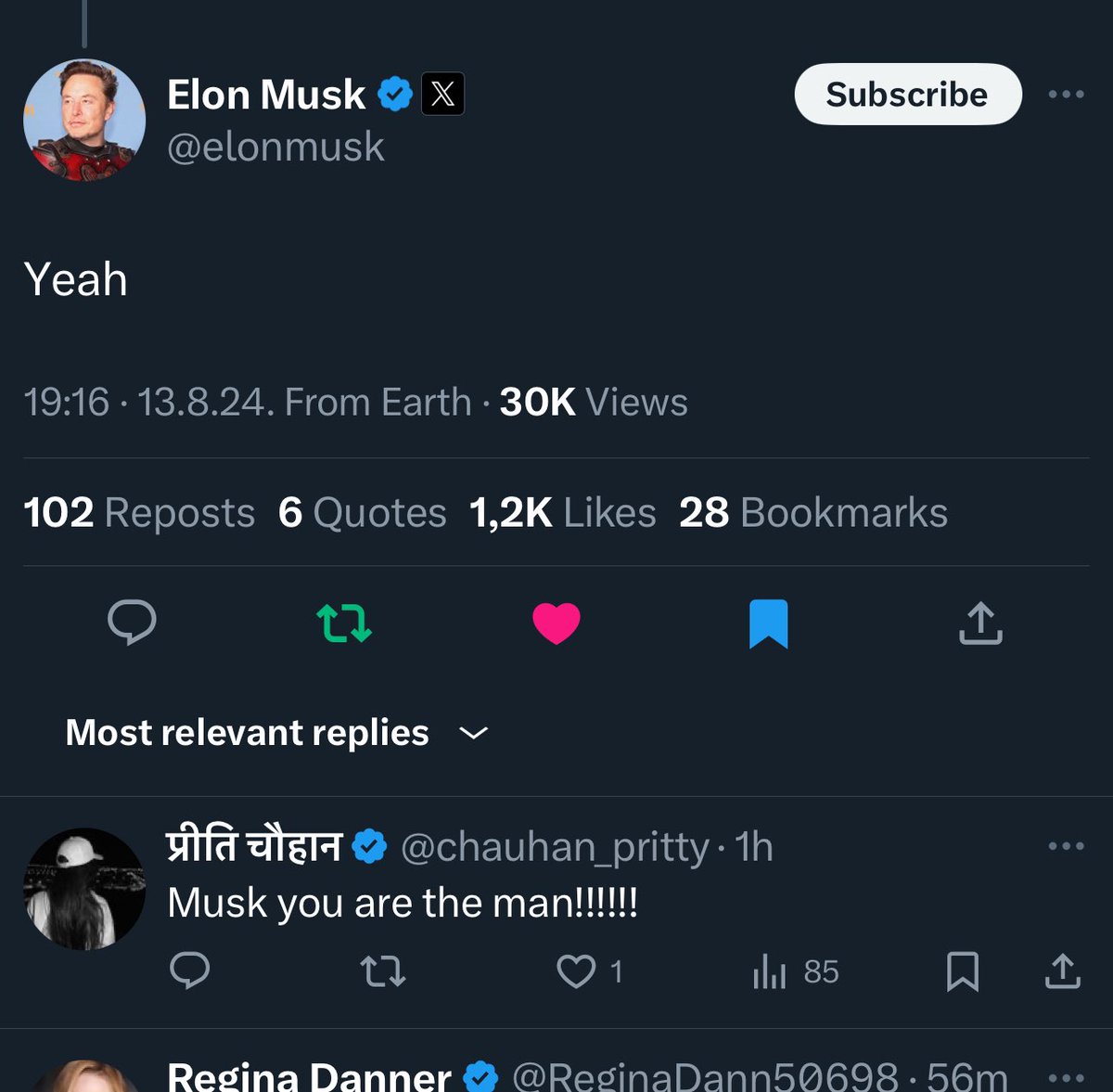 stanathewizard's tweet photo. The real ElonMask just shilled $yeah !! @YeahonSolana lfg to zillions 🚀🚀🚀 https://t.co/RoSJZoelq6