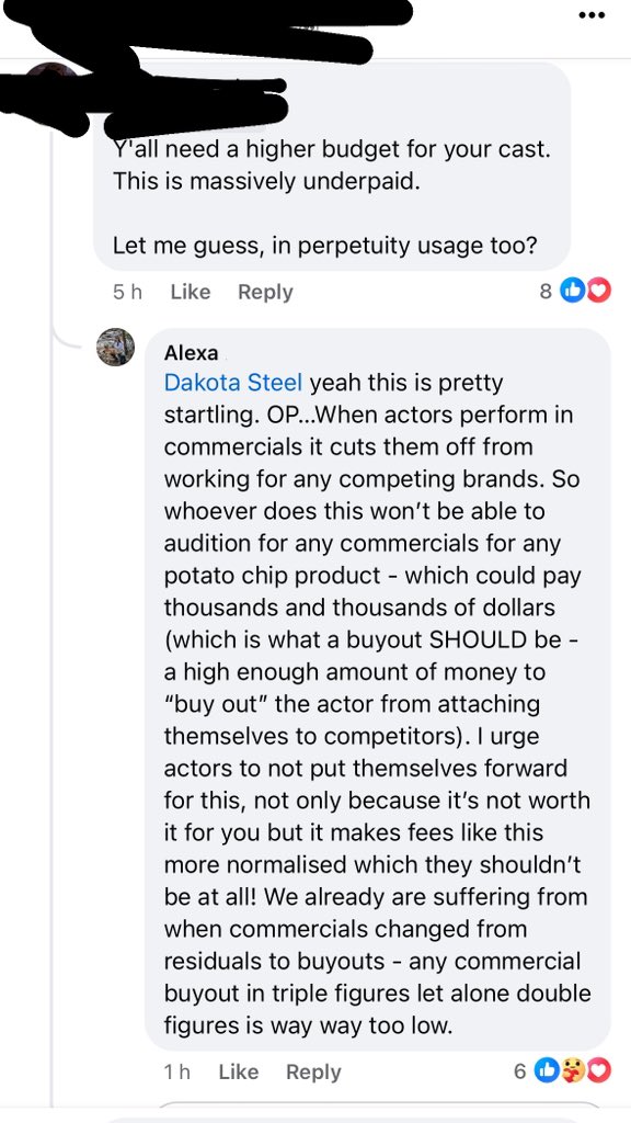 the98percentpod's tweet photo. Actors, do not engage with casting calls like these below - they lower the bar for ALL of us and normalise ridiculous fees. Call this out when you see it! 
This commercial may be someone green and without experience, but a production for Channel 5?! Absolutely not!!! https://t.co/aLLSlwfBeL