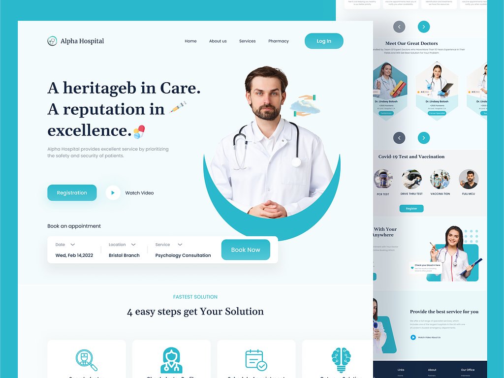Case Study - Hospital Website, Designed by me
📷 I am happy to showcase a user-friendly, responsive &amp; functional website, designed on WordPress for my client! 📷

Hire Me: shorturl.at/NW4iO